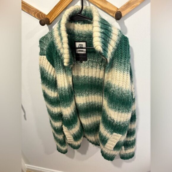 G STAR RAW- 100% WOOL - MENS ZIP UP SWEATER - Picture 14 of 14